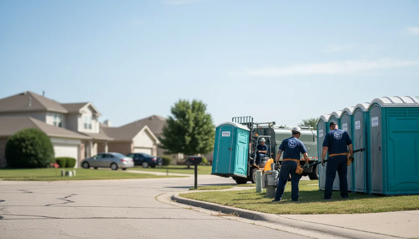 Porta Potty Rental in Mount Sterling, MO near me